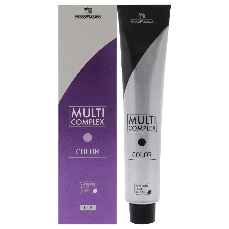 volumizing hair gel for flat hair-Tocco Magico Multi Complex Permanet Hair Color - 4.7 Purple Chestnut by Tocco Magico for Unisex - 3.38 oz Hair Color