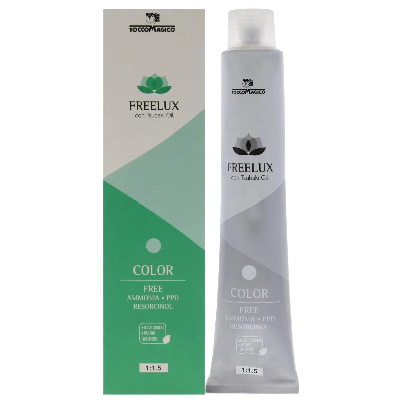 hair care for frizz and volume control-Tocco Magico Freelux Permanet Hair Color - 7.01 Cool Blond by Tocco Magico for Unisex - 3.38 oz Hair Color