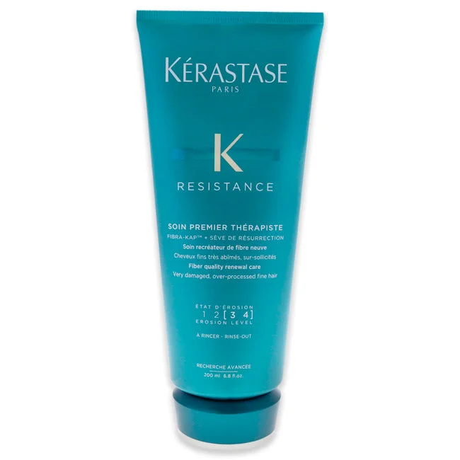 anti-frizz treatment for fine hair-Kerastase Resistance Soin Premier Therapiste Condtioner by Kerastase for Unisex - 6.8 oz Conditioner