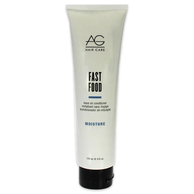 hair products to prevent hair breakage-AG Hair Cosmetics Fast Food Leave On Conditioner by AG Hair Cosmetics for Unisex - 6 oz Conditioner