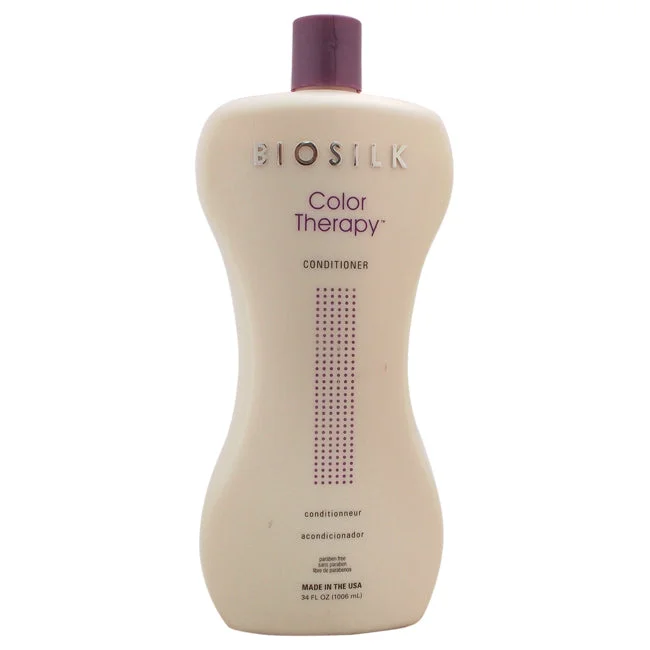 revitalizing hair care routine for softness-Biosilk Color Therapy Conditioner by Biosilk for Unisex - 34 oz Conditioner