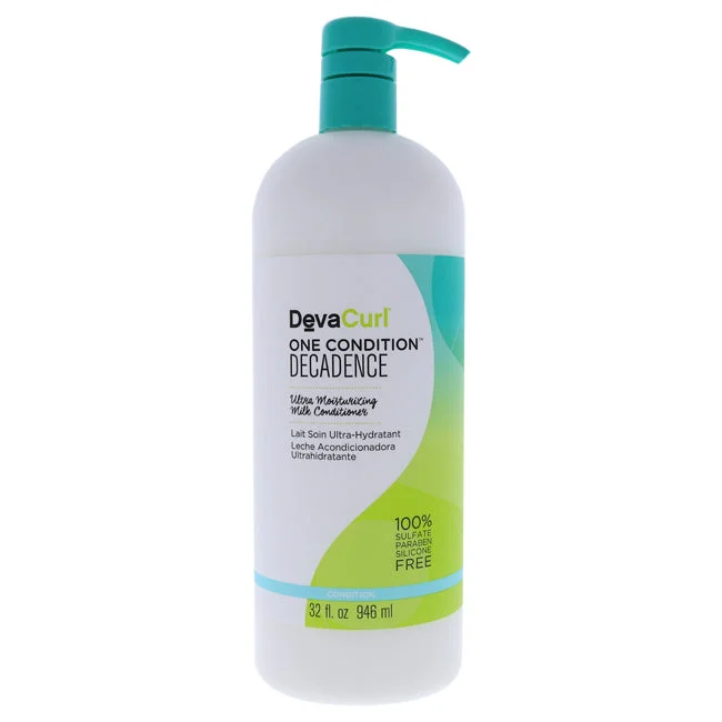 hair oil for nourishing and shine-DevaCurl One Condition Decadence by DevaCurl for Unisex - 32 oz Conditioner