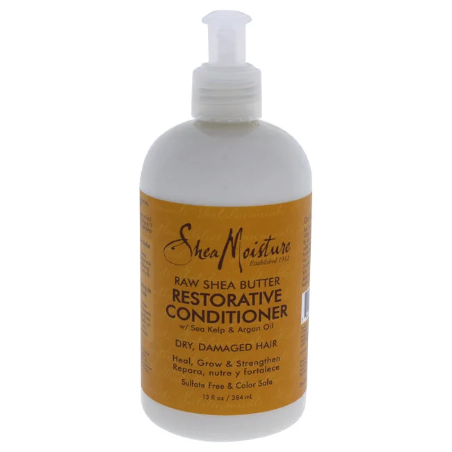 anti-frizz mousse for curly hair-Shea Moisture Raw Shea Butter Restorative Conditioner by Shea Moisture for Unisex - 13 oz Conditioner