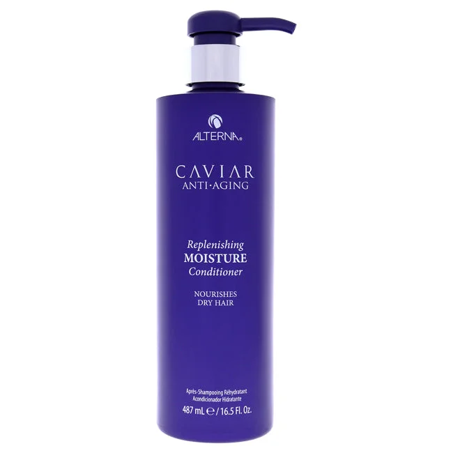 moisturizing mask for dry, coarse hair-Alterna Caviar Anti-Aging Replenishing Moisture Conditioner by Alterna for Unisex - 16.5 oz Conditioner