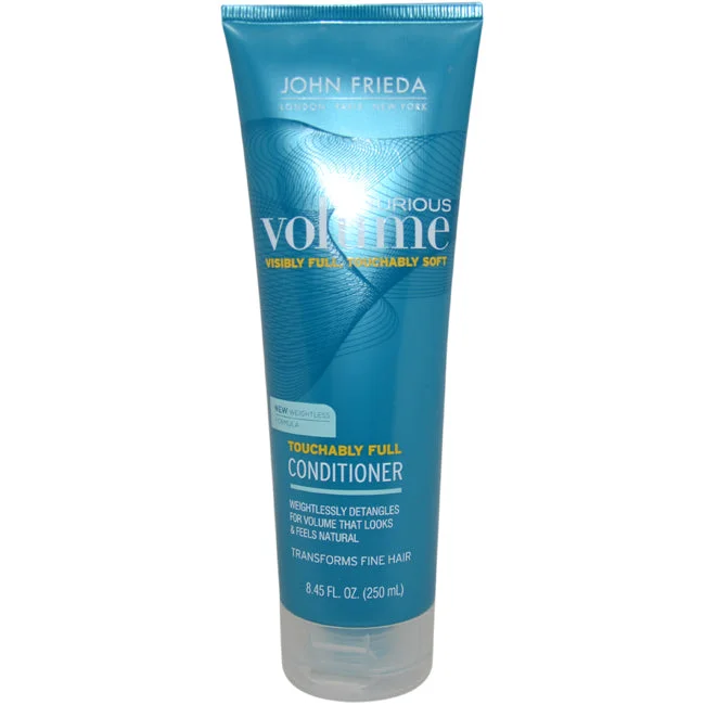 keratin-infused shampoo for smooth hair-John Frieda Luxurious Volume Touchably Full Conditioner by John Frieda for Unisex - 8.45 oz Conditioner