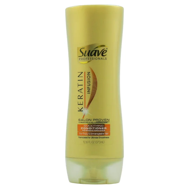 revitalizing conditioner for dry hair-Suave Keratin Infusion Smoothing Conditioner by Suave for Unisex - 12.6 oz Conditioner