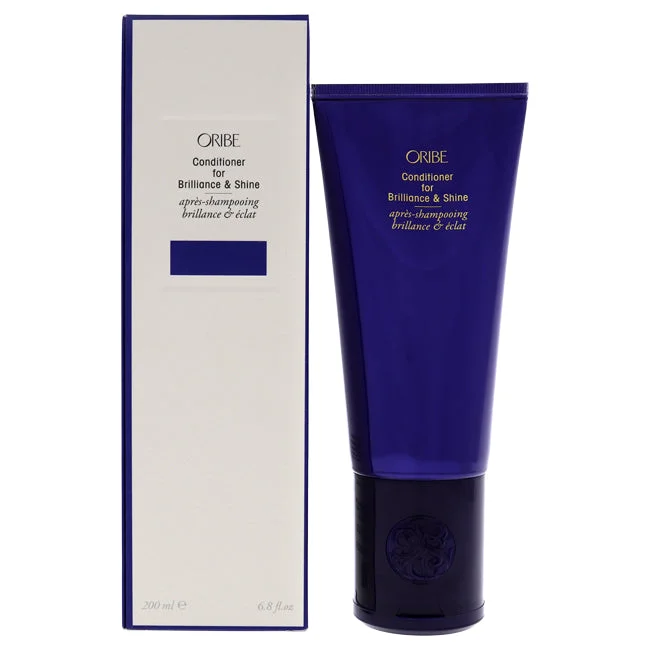 hair mask for frizzy hair control-Oribe Conditioner for Brilliance and Shine by Oribe for Unisex - 6.8 oz Conditioner