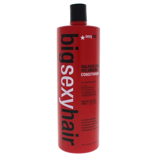 dry hair shampoo for moisture boost-Sexy Hair Big Sexy Hair Volumizing Conditioner by Sexy Hair for Unisex - 33.8 oz Conditioner