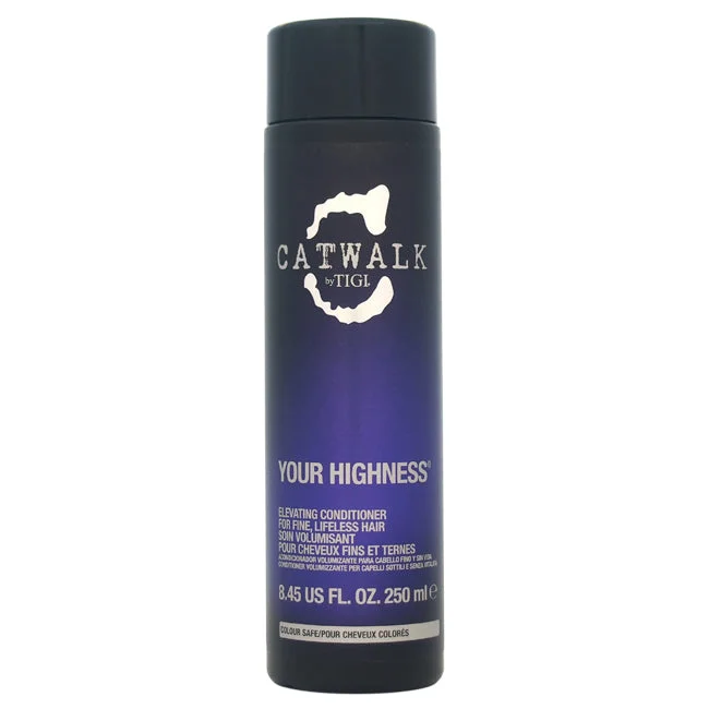 best treatment for dry, damaged curls-TIGI Catwalk Your Highness Elevating Conditioner by TIGI for Unisex - 8.45 oz Conditioner