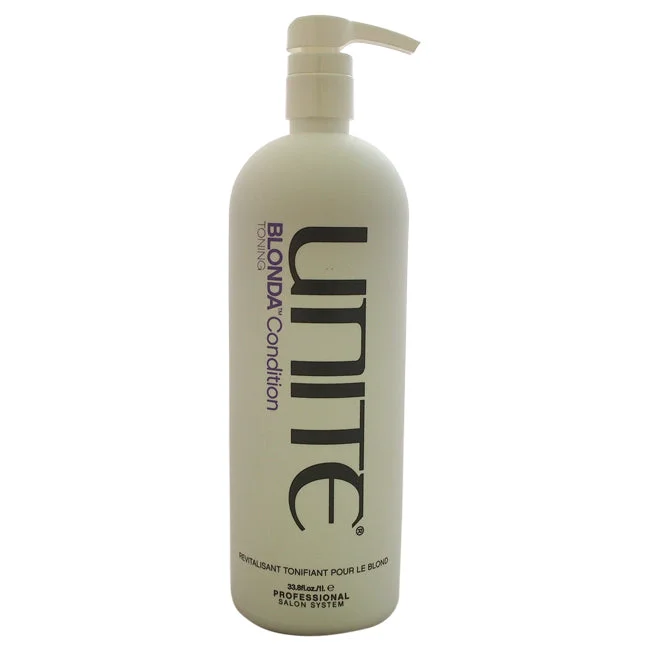 best hair oils for split ends-Unite Blonda Condition Toning by Unite for Unisex - 33.8 oz Conditioner