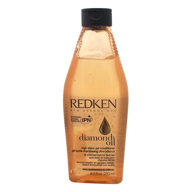 dry hair shampoo for moisture boost-Redken Diamond Oil High Shine Gel Conditioner by Redken for Unisex - 8.5 oz Conditioner