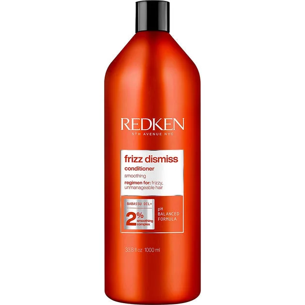 moisturizing products for dry, damaged curls-Redken FRIZZ DISMISS CONDITIONER 1000ML