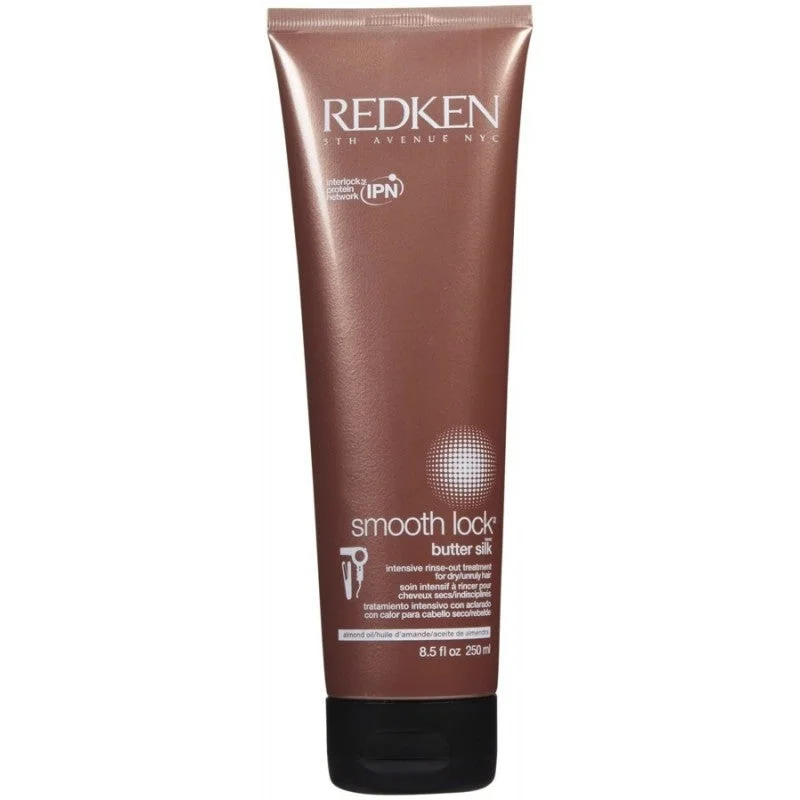 protein-enriched shampoo for healthy hair-Redken Smooth Lock Butter Silk 8.5 oz