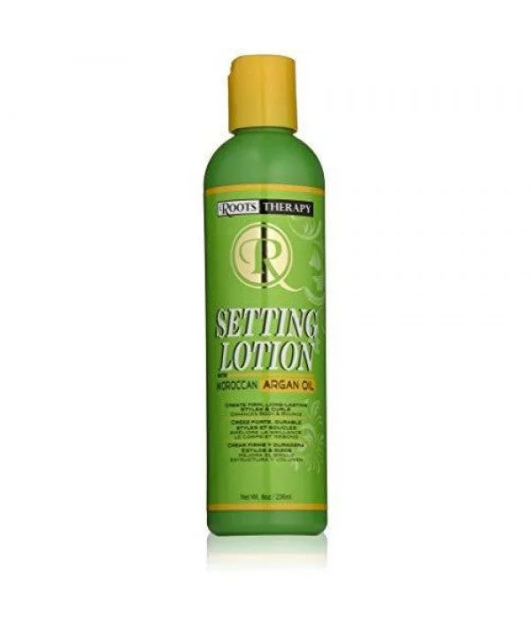 Roots Therapy Setting Lotion Moroccan Argan Oil., 8 Ounce