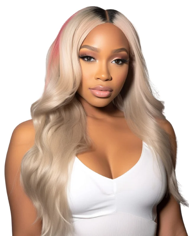 lightweight wigs for all-day wear -Russian Blonde Full Lace Wig