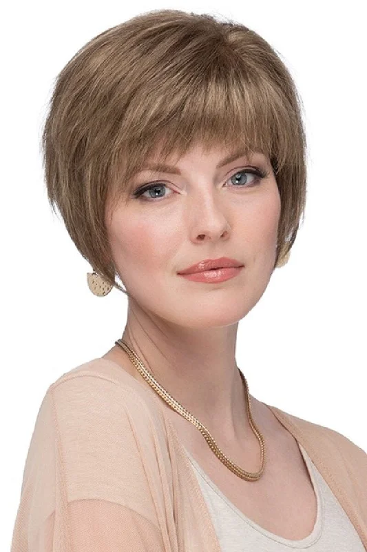 Sale - Estetica Toppers - Vivid French 6" - Remi Human Hair - Color: R8/26H