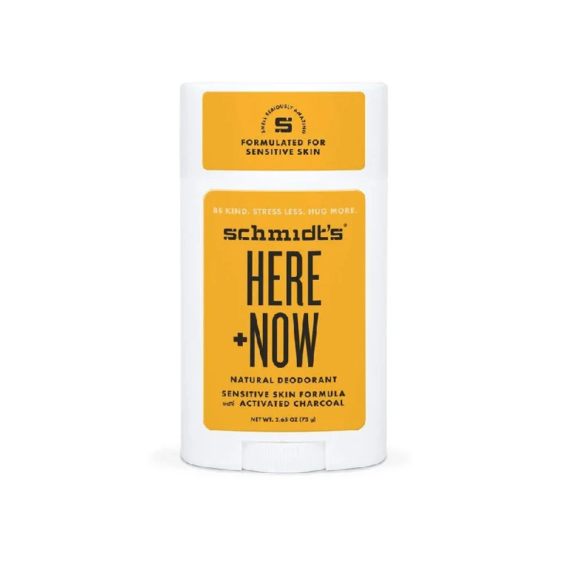 Schmidt's Here + Now  Sensitive Skin Natural Deodorant, 2.65 oz