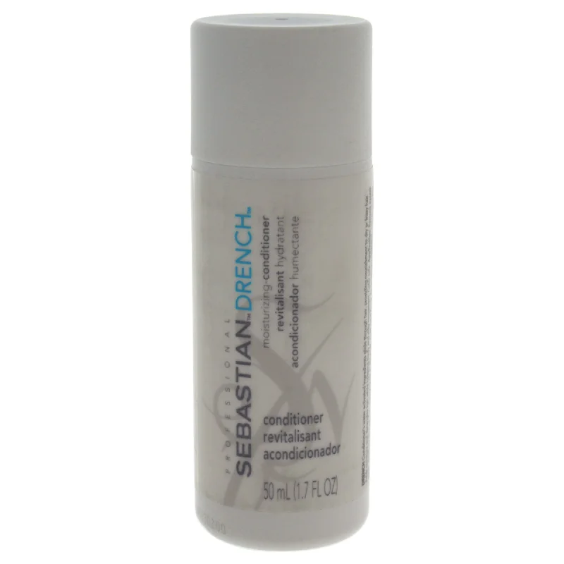 keratin shampoo for sleek, shiny hair-Sebastian Drench Moisturizing Conditioner - 1.7 oz