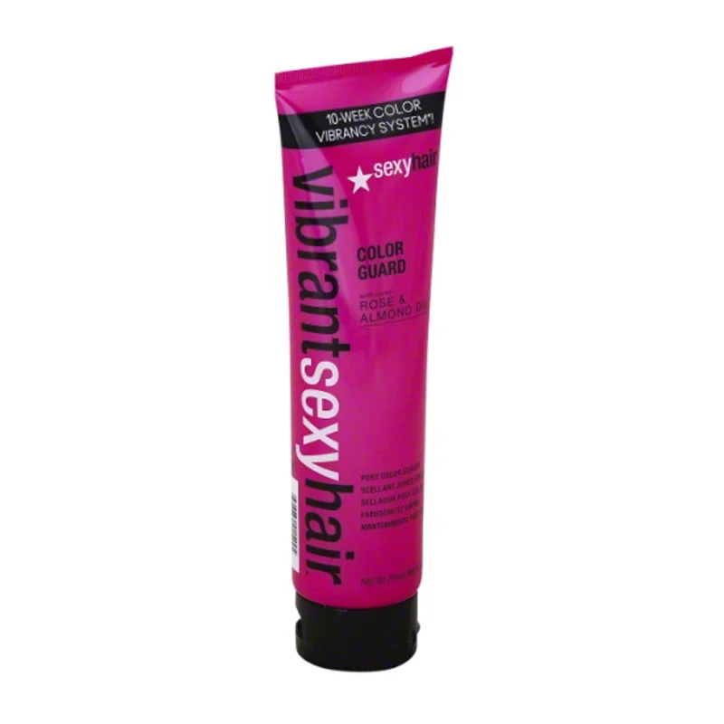 sulfate-free conditioner for curly textured hair-Sexy Hair Vibrant Color Guard Post Sealer 5.1 oz