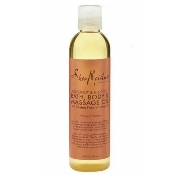 Shea Moisture Coconut Hibiscus Massage Oil Firming Toning