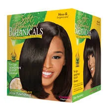 Soft and Beautiful Botanicals No-Lye Sensitive Scalp Relaxer Kit