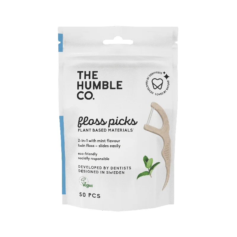 The Humble Co Natural Humble Floss Picks