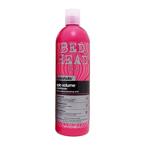 keratin-infused hair mask for smoothness-Tigi Bed Head Epic Volume Conditioner 25.36 oz