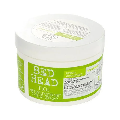 hair care routine for dry, brittle hair-Tigi Bed Head Re-Energize Treatment Mask 7.05 Oz