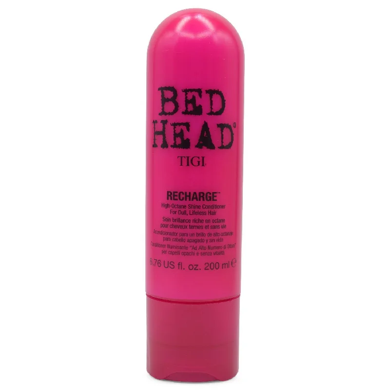 deep treatment for repairing frizzy hair-TIGI Bed Head Recharge High-Octane Shine Conditioner 6.76 fl Oz