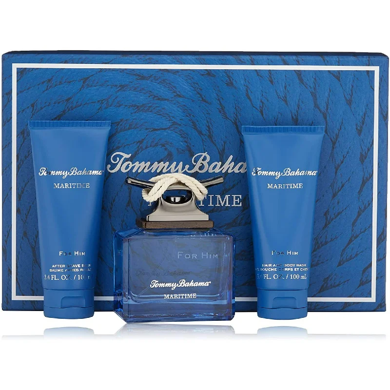 Tommy Bahama Maritime Men Gift Set 3 Piece 4.2oz EDC