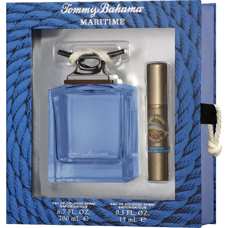 Tommy Bahama Maritime Men's Eau De Cologne Spray Gift Set 2PC 6.7 & 0.5oz