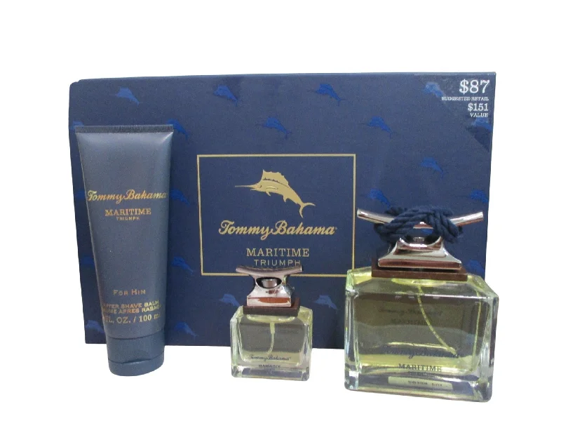 Tommy Bahama Maritime Triumph Gift Set for Men 3 Piece