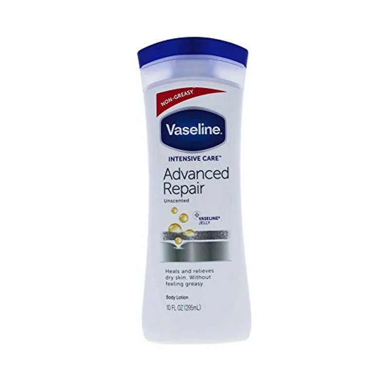 Vaseline Intensive Care Rescue Repairing Moisture Unscented Body Lotion -10 Oz