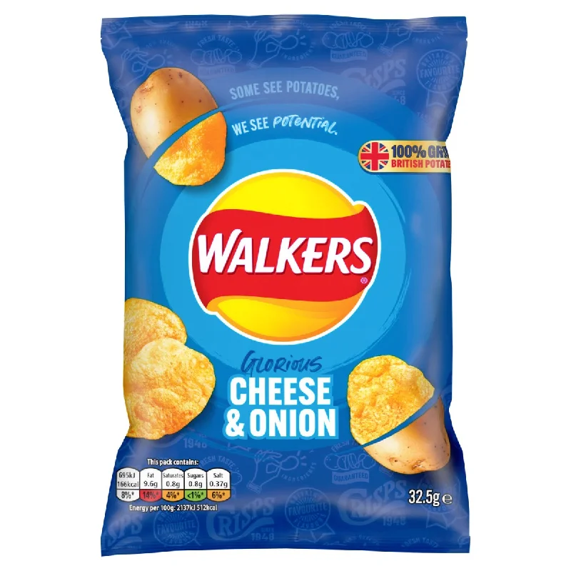 Walkers Cheese & Onion  32.5G