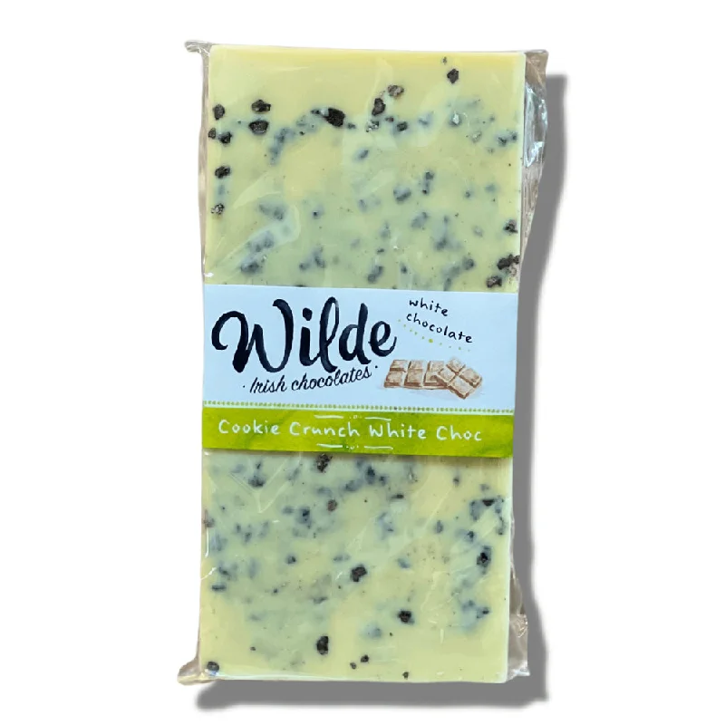 Wilde Irish Chocolates White Chocolate Cookie Crunch Bar