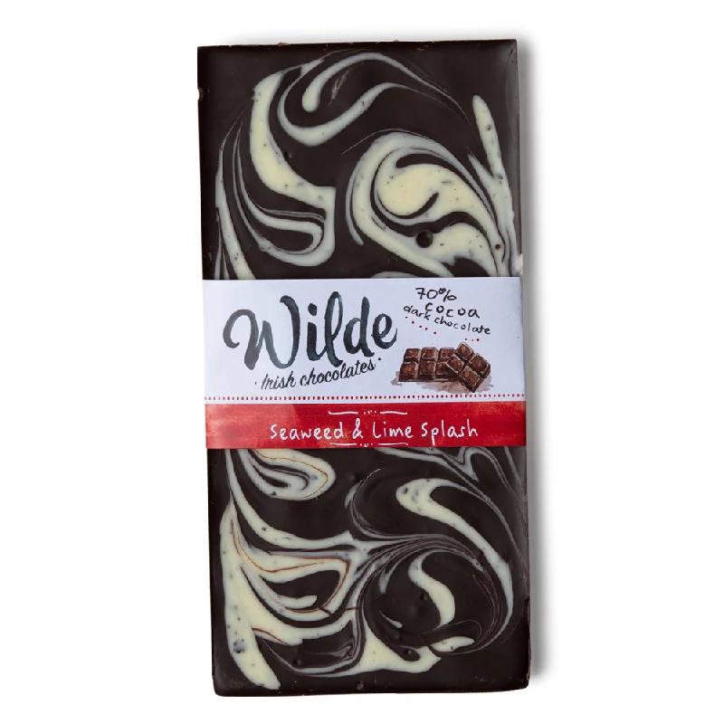 Wilde Irish Seaweed Dark Chocolates Seaweed & Lime Splash