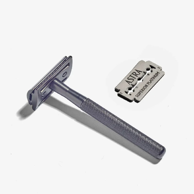 Zero Waste Club - Metal Grey Stainless Steel Safety Razor